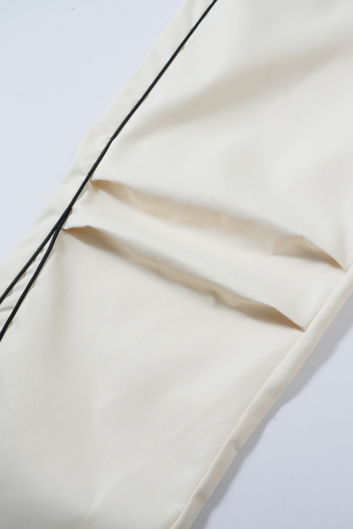 Dante Lightweight Drawstring Pants - White