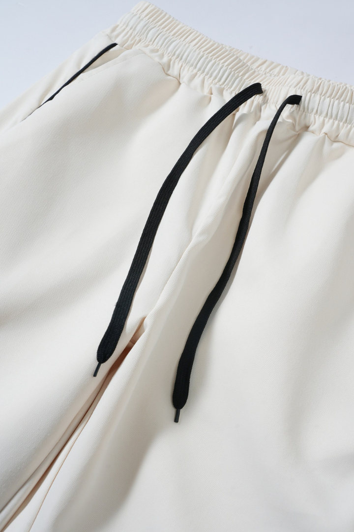 Dante Lightweight Drawstring Pants - White