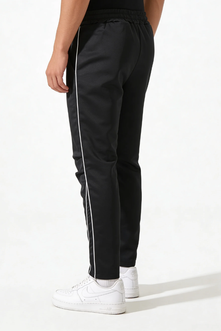 Dante Lightweight Drawstring Pants - Black