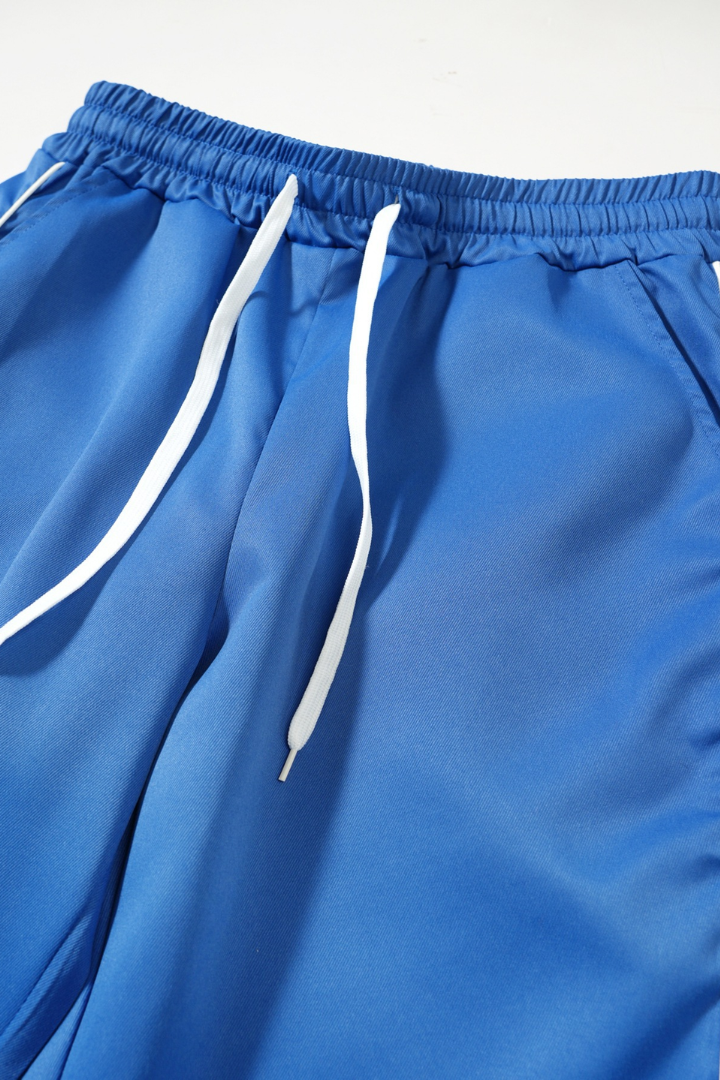 Dante Lightweight Drawstring Pants - Blue