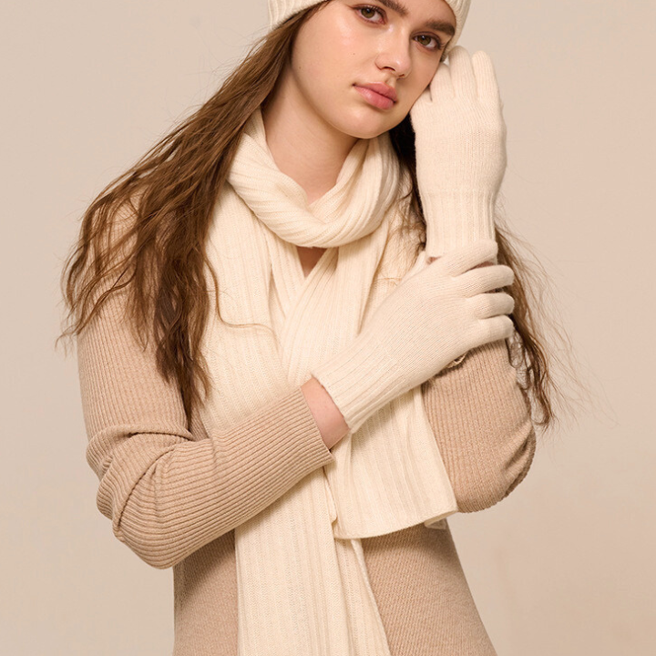 Mia Women's 3-Piece Wool Winter Set