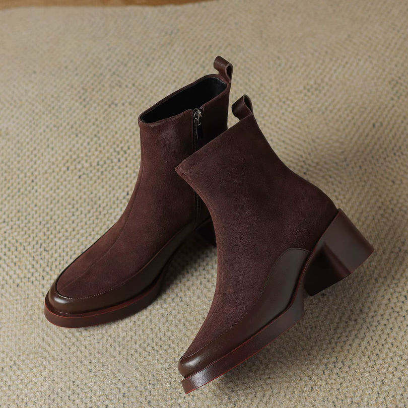 Monroe Handmade Suede Ankle Boots