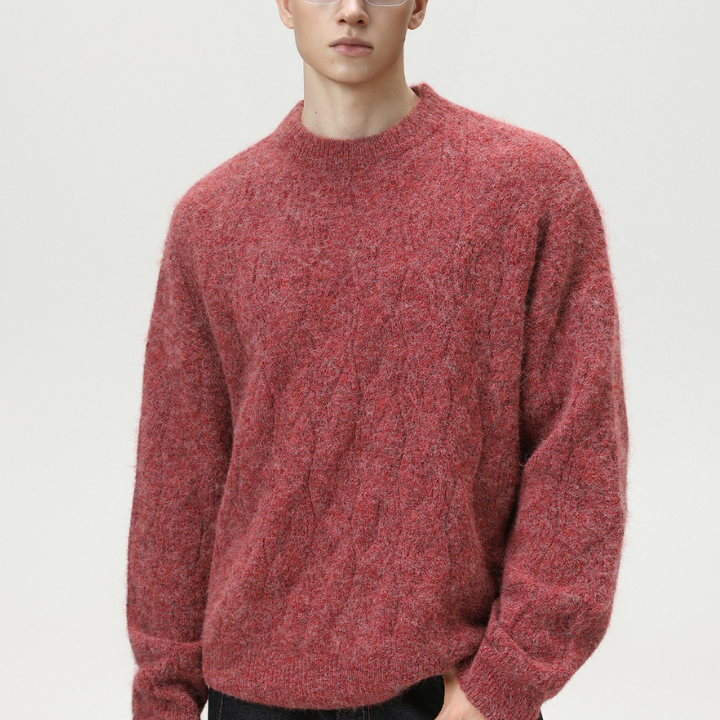 Northwood Oversized Cable-Knit Wool Sweater