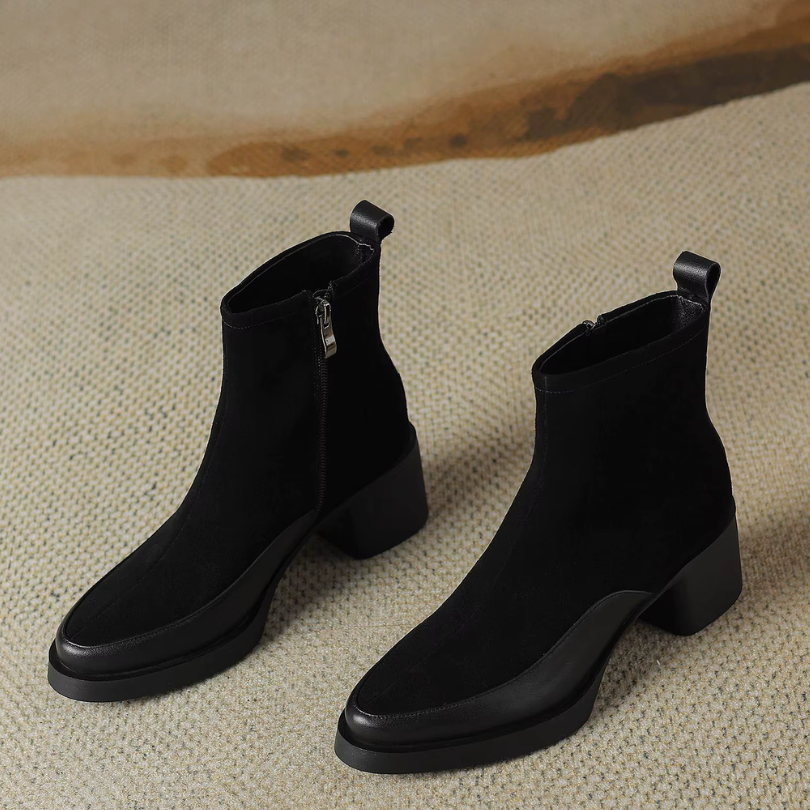 Monroe Handmade Suede Ankle Boots