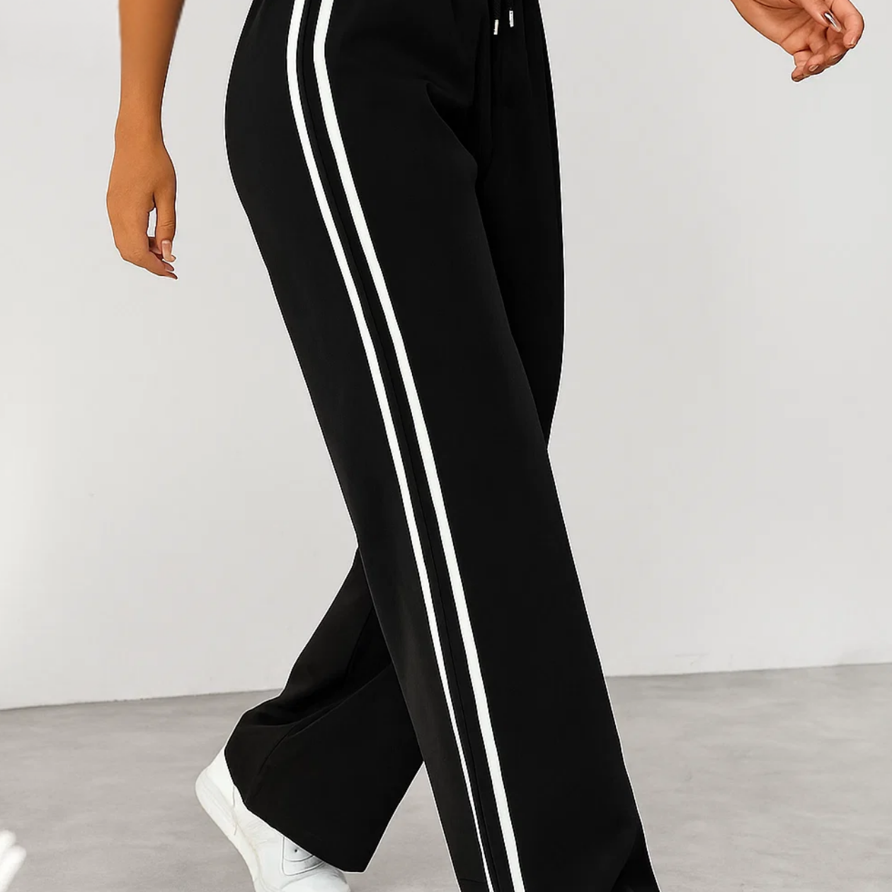 Wide-Leg Joggers