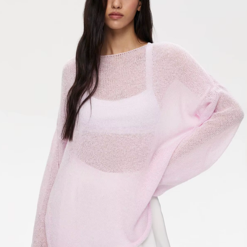 Sheer Knit Sweater