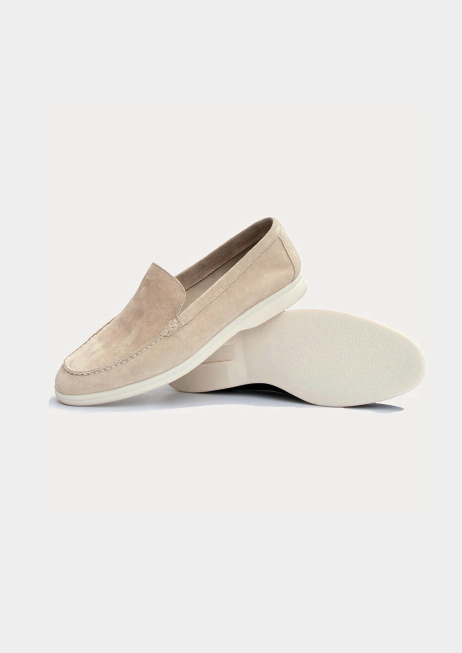Lavencio Classic Loafers - Beige