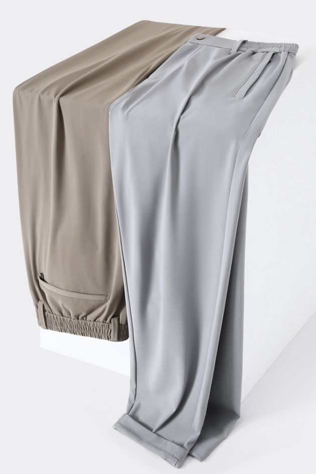 Clark Cooling Stretch Trousers - Sandstone