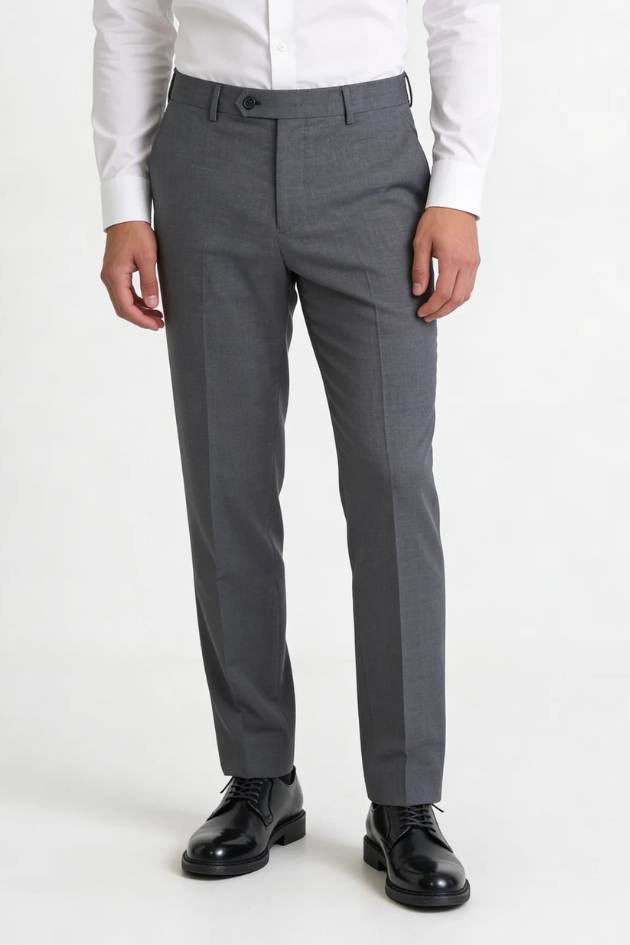 Grant Lightweight Stretch Trousers - Gray
