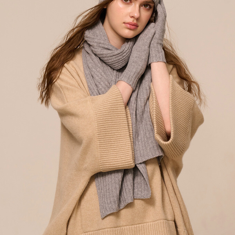 Mia Women's 3-Piece Wool Winter Set