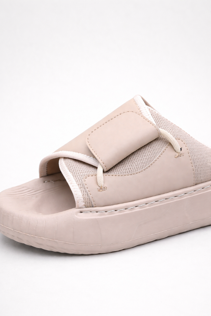 Dawson Comfort Slide Sandals - Sand
