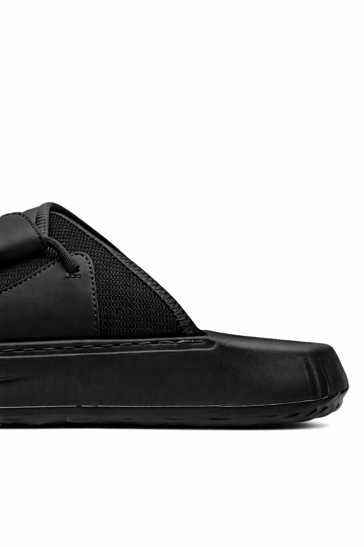 Dawson Comfort Slide Sandals - Black