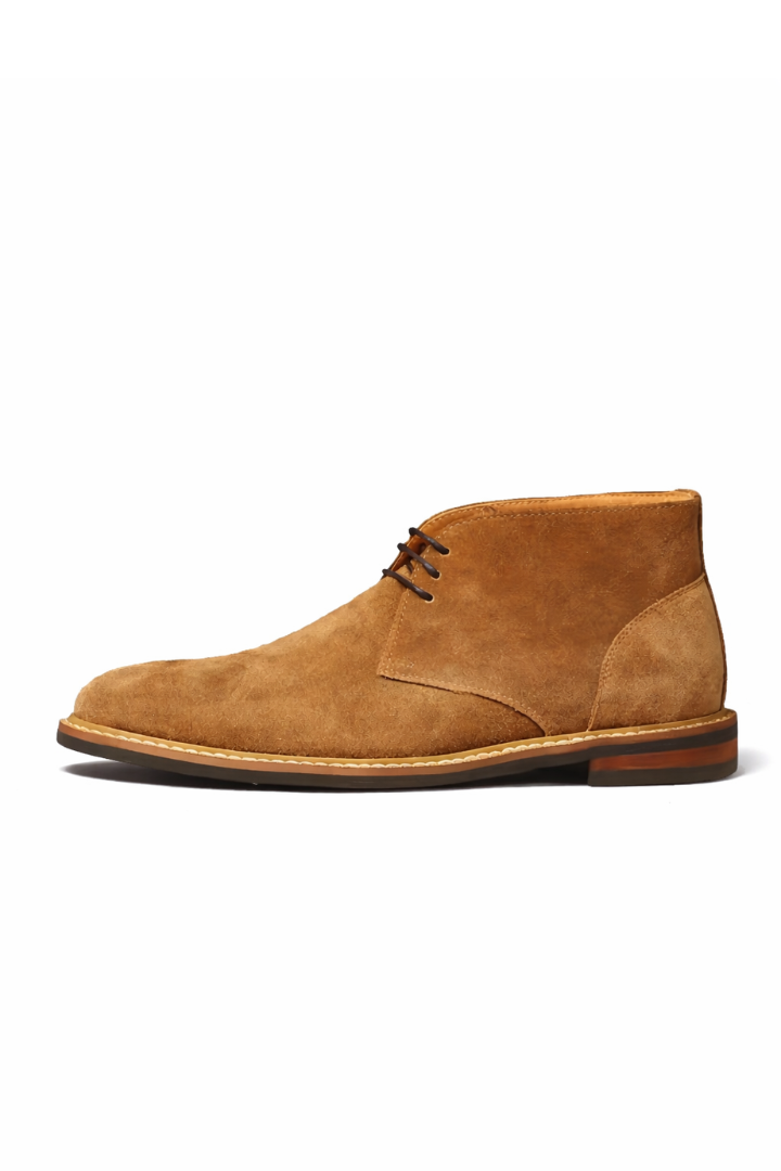 Santino Suede Chukka Boots - Sahara Brown