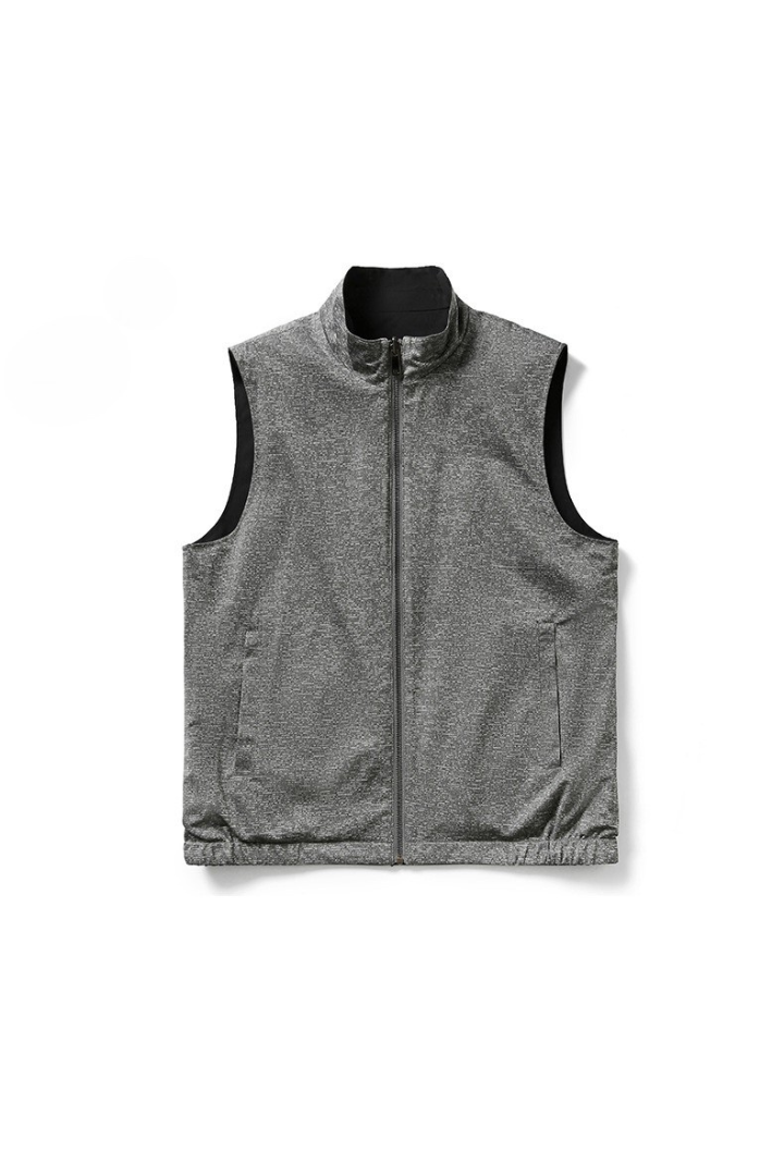 Dalton Reversible Lightweight Vest - Black