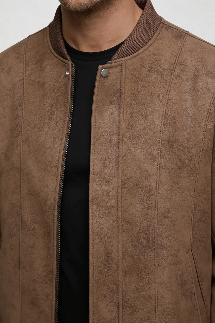 Noa Trucker Jacket - Brown