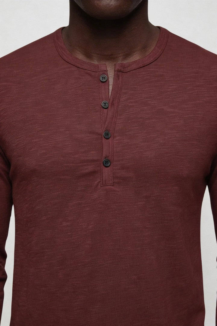 David Henley Shirt - Bordeaux