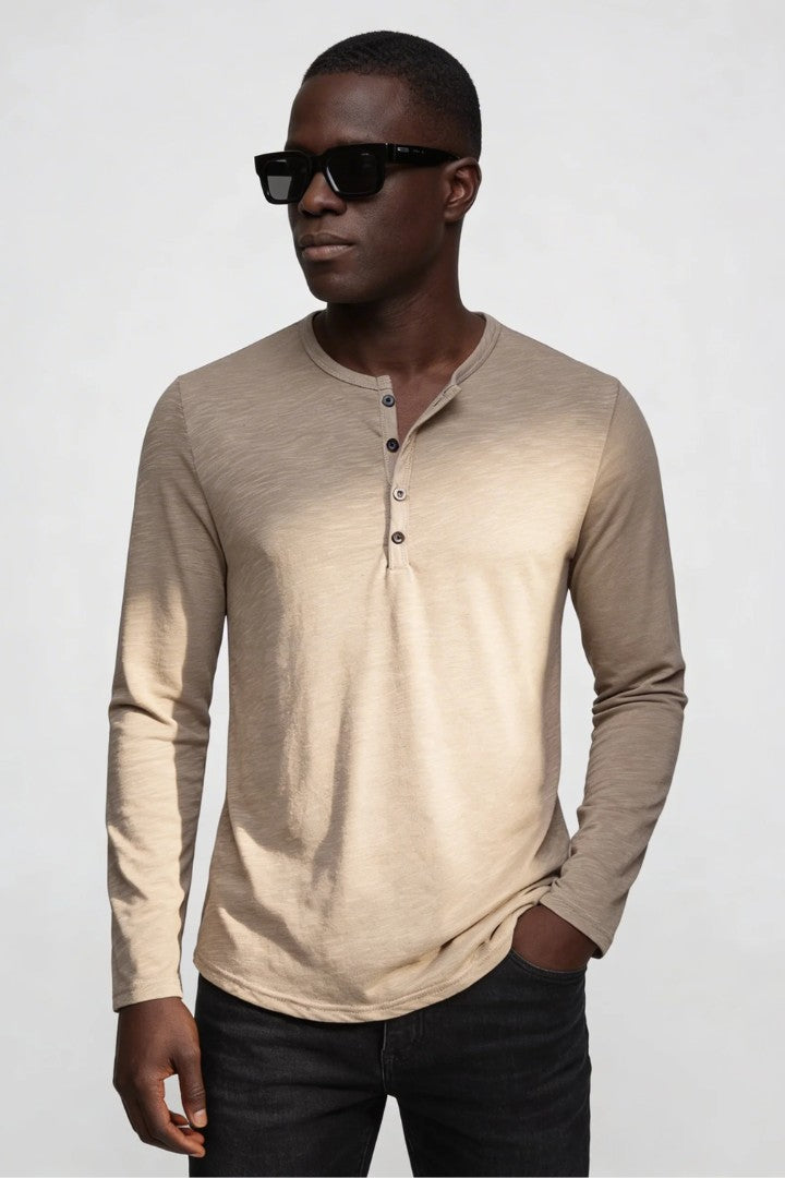 David Henley Shirt - Sand Beige