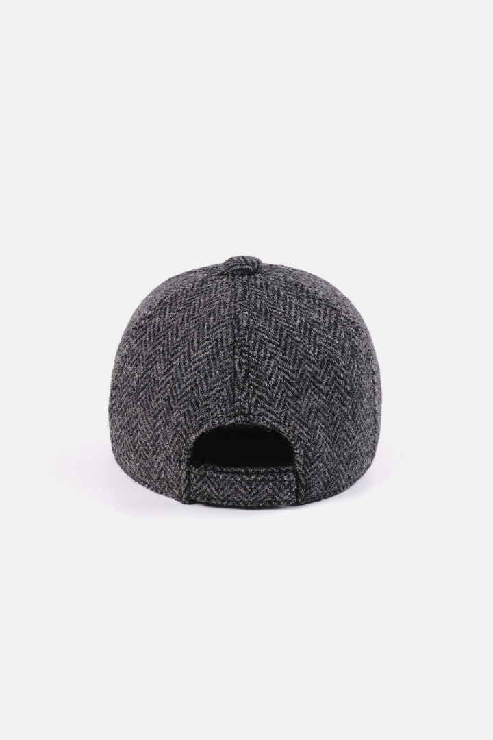 Marco Pure Wool Baseball Cap - Gray