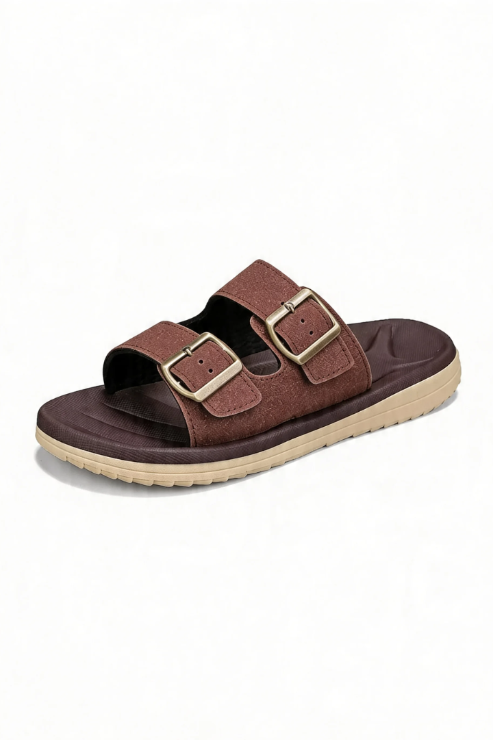 James Orthopedic Comfort Sandals - Brown