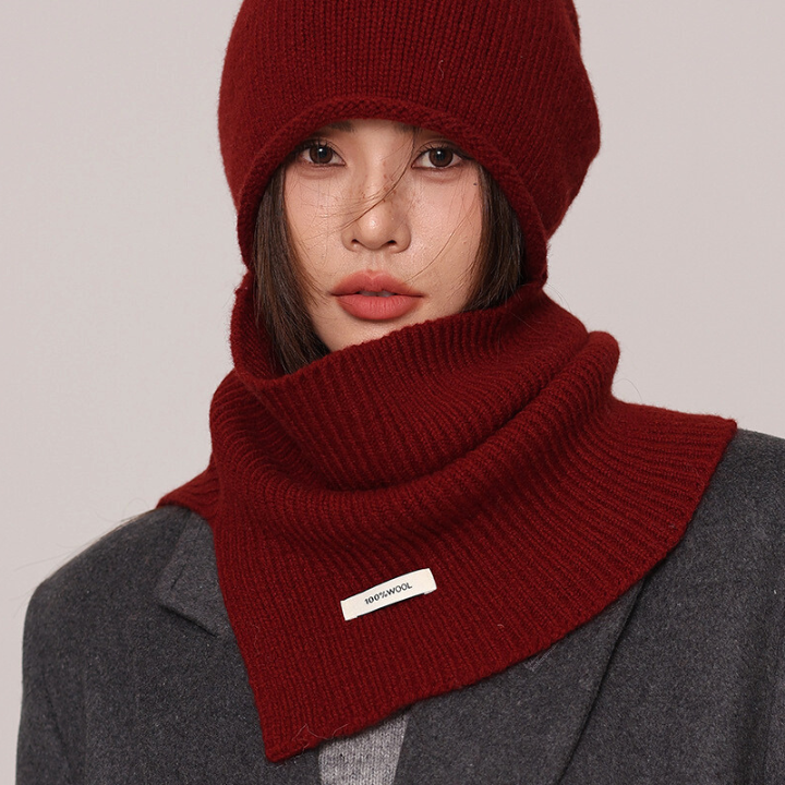 Lara Women's Wool Hat & Scarf Set