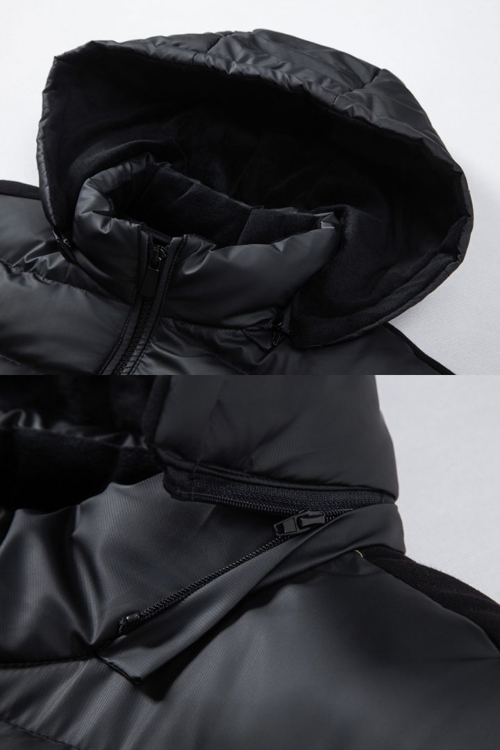 Reyden Hybrid Puffer Jacket - Black