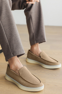 Lavencio Modern Loafers - Beige