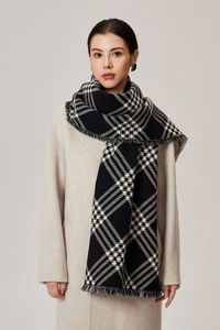 Avarelle Plaid Scarf