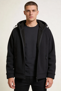 Boreal Sherpa Fleece Jacket - Black