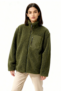 Lola Full-Zip Fleece Jacket  - Dark Green