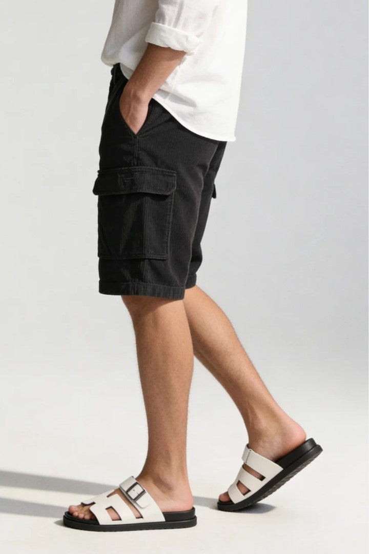 Brooks Corduroy Short - Black