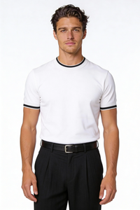 Logan Premium Crew Neck T-Shirt - White