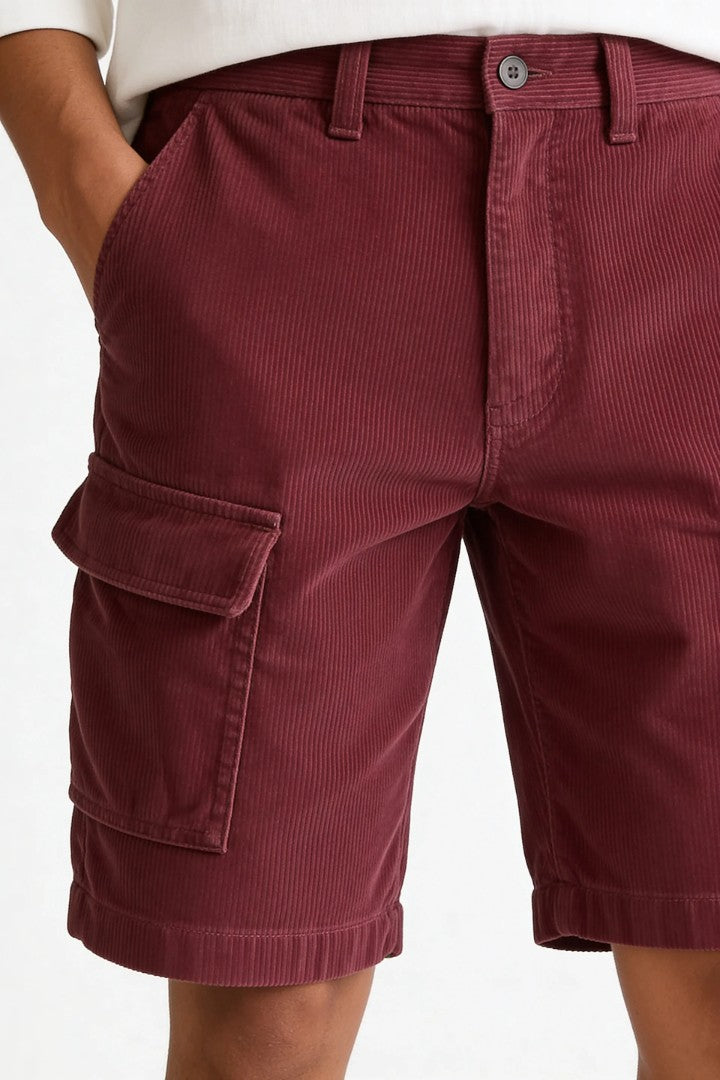 Brooks Corduroy Short - Bordeaux