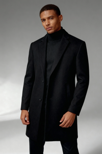 Remington Wool Blend Coat - Black