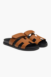 Carl H-Cut Sandals - Brown