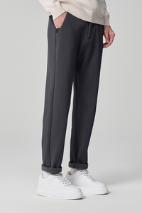 Tate Straight Fit Pants - Gray