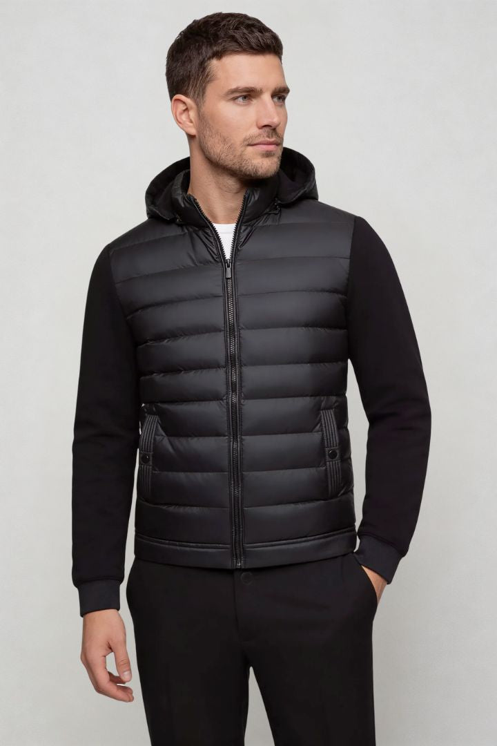Reyden Hybrid Puffer Jacket - Black