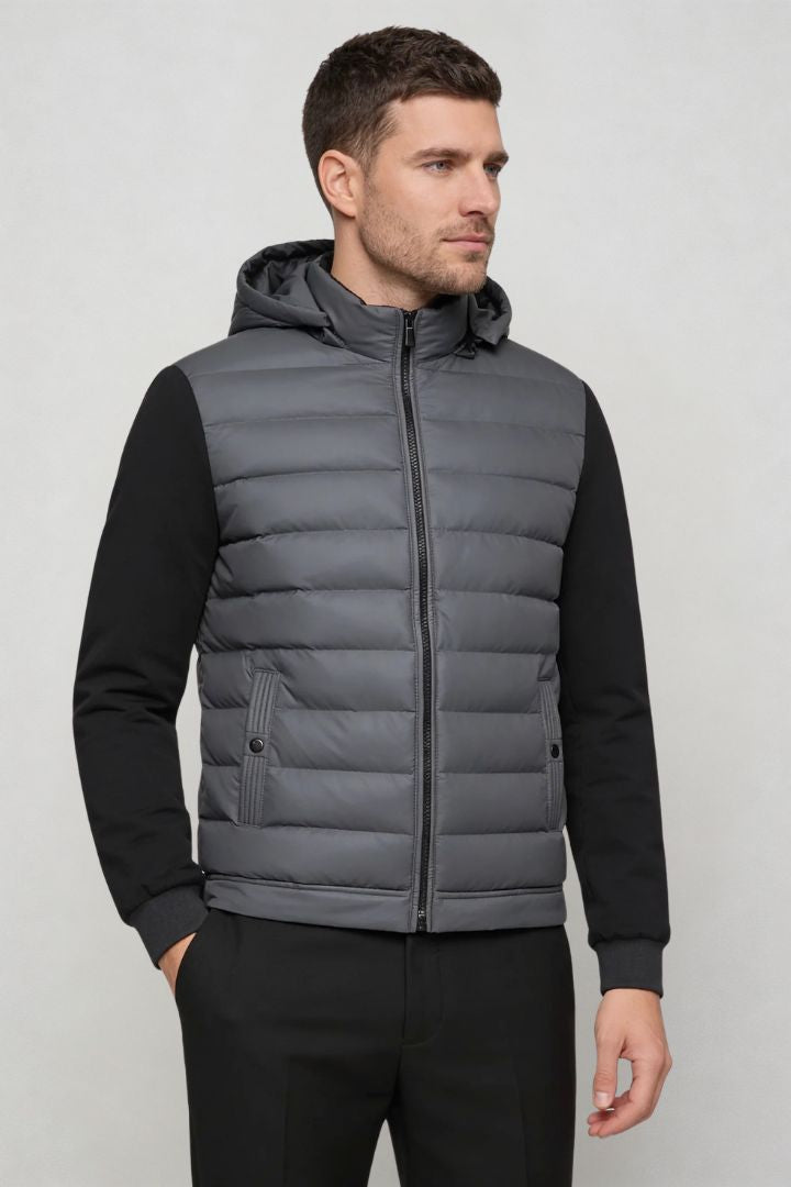 Reyden Hybrid Puffer Jacket - Gray
