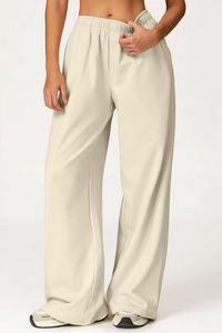 Wide-Leg Lounge Pants