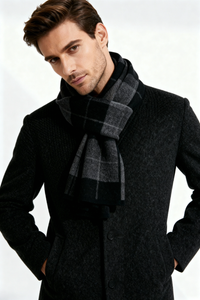 Kingsford Wool Scarf - Black