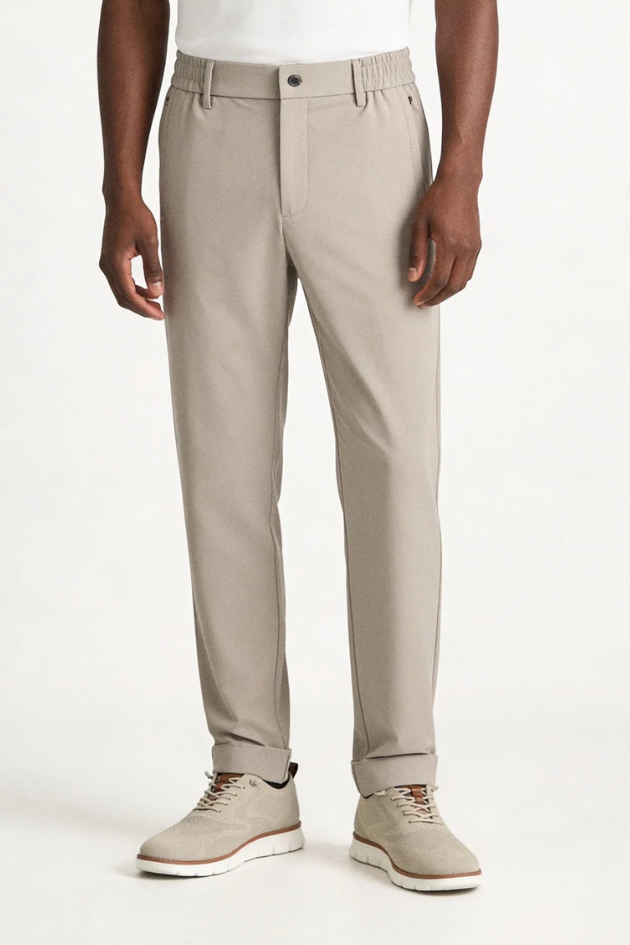 Clark Cooling Stretch Trousers - Sandstone
