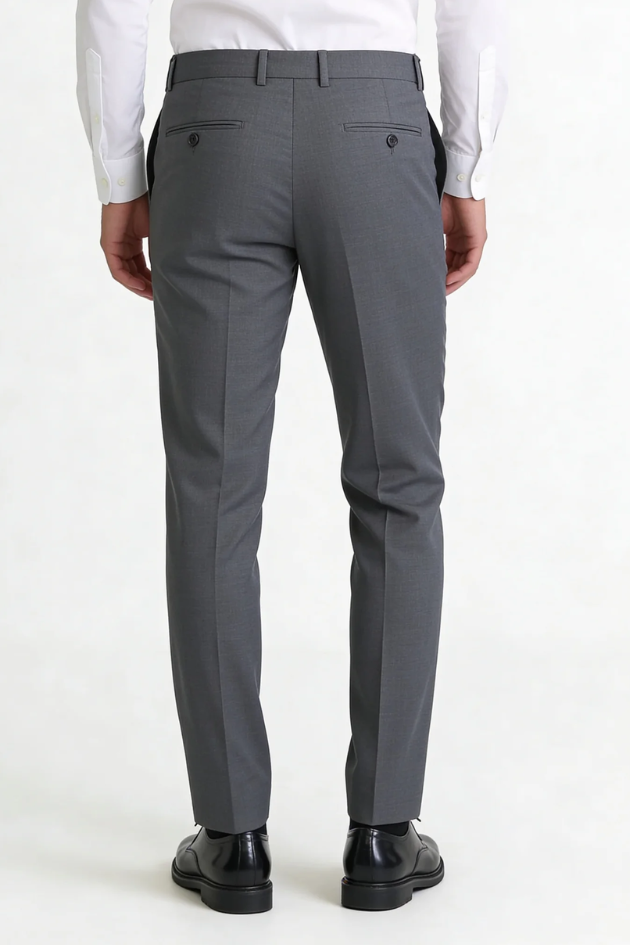 Grant Lightweight Stretch Trousers - Gray