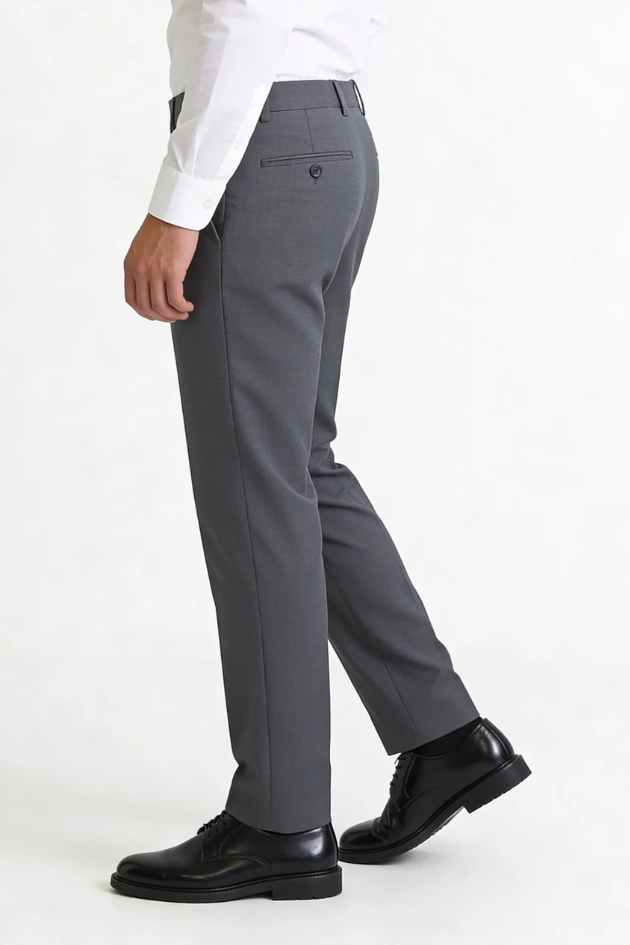 Grant Lightweight Stretch Trousers - Gray