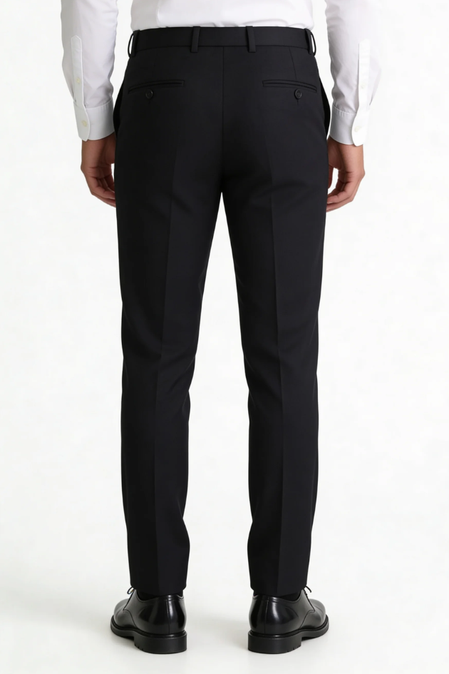 Grant Lightweight Stretch Trousers - Black