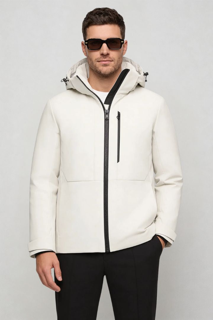 Arctura Technical Hooded Jacket - White