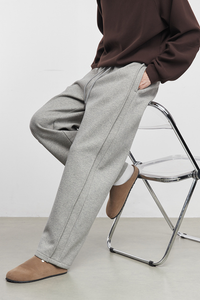 Core Cotton Fleece Sweatpants - Ash Gray