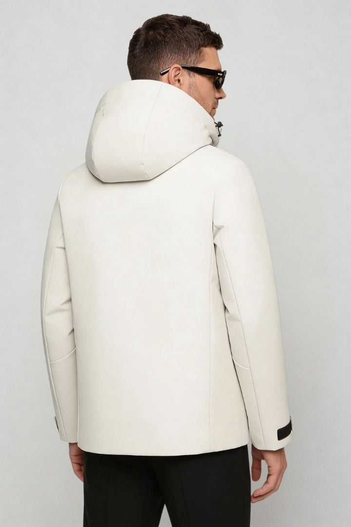 Arctura Technical Hooded Jacket - White