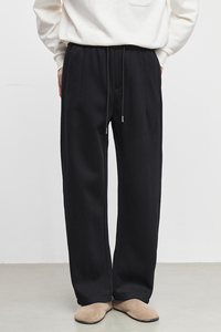 Core Cotton Fleece Sweatpants - Black