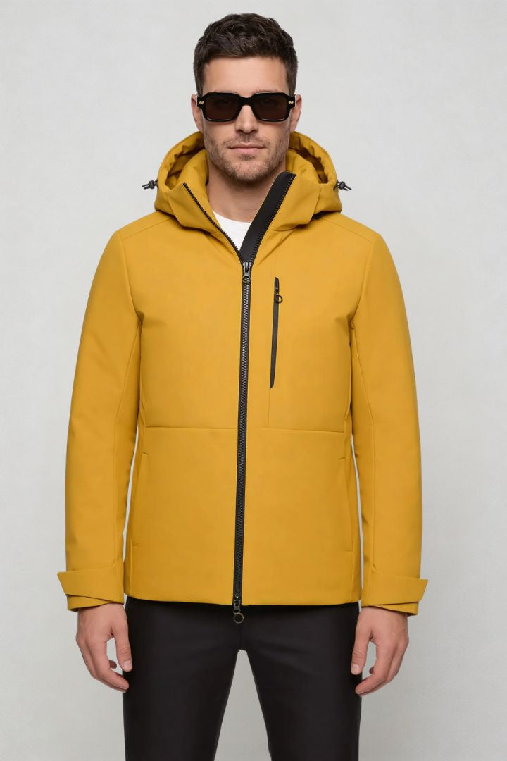 Arctura Technical Hooded Jacket - Yellow