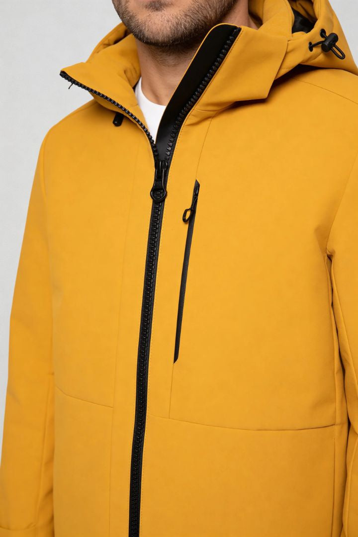 Arctura Technical Hooded Jacket - Yellow