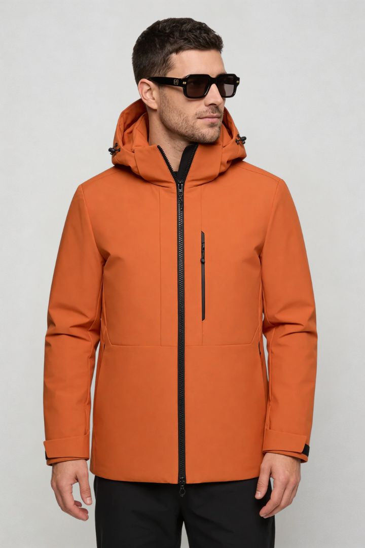 Arctura Technical Hooded Jacket - Orange